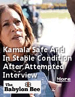 Americans across the country breathed a sigh of relief following breaking news that Vice President Kamala Harris had survived an attempted interview.